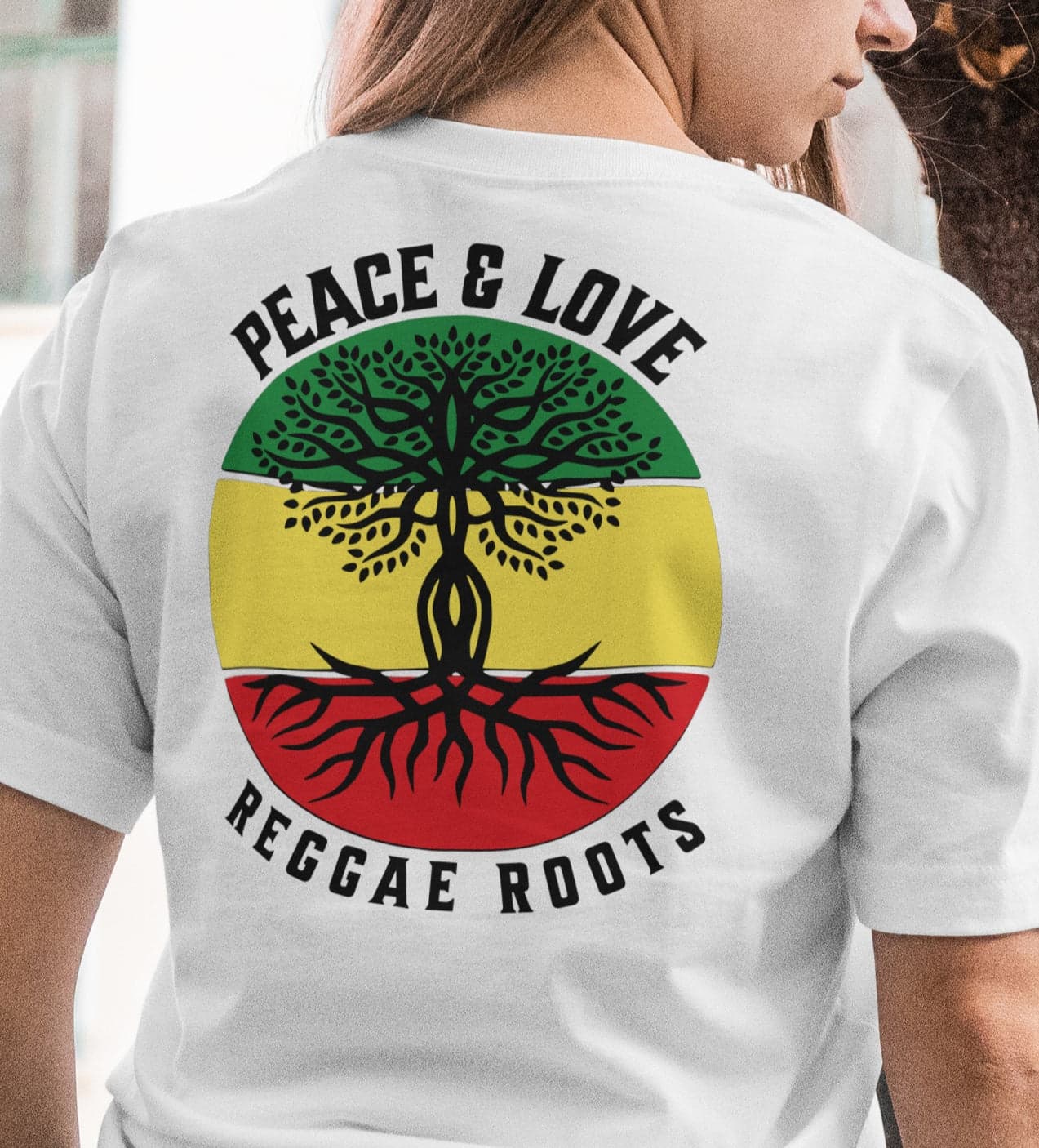Reggae Roots Graphic Tee – Tree of Life Design